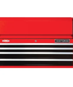 CRAFTSMAN Top Tool Chests 2000 Series 37-in W x 24.5-in H 4-Drawer Steel Tool Chest (Red) -Craftsman Store 15158141