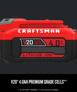 CRAFTSMAN Power Tool Batteries & Chargers Power Tool Battery Kit (Included) -Craftsman Store 15685923