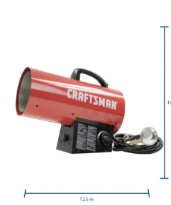 CRAFTSMAN Propane Heaters Craftsman Forced Air Propane 60000-BTU Outdoor Portable Forced Air Propane Heater -Craftsman Store 15990680