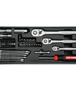 CRAFTSMAN Mechanics Tool Sets 218-Piece Standard (SAE) and Metric Combination Polished Chrome Mechanics Tool Set (1/4-in; 3/8-in) 9 CRAFTSMAN Mechanics Tool Sets 218-Piece Standard (SAE) and Metric Combination Polished Chrome Mechanics Tool Set (1/4-in; 3/8-in) -Craftsman Store 16455440