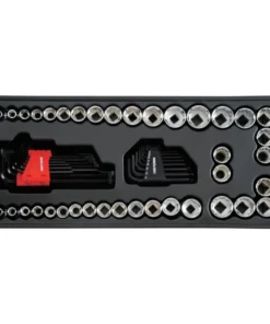 CRAFTSMAN Mechanics Tool Sets 218-Piece Standard (SAE) and Metric Combination Polished Chrome Mechanics Tool Set (1/4-in; 3/8-in) 11 CRAFTSMAN Mechanics Tool Sets 218-Piece Standard (SAE) and Metric Combination Polished Chrome Mechanics Tool Set (1/4-in; 3/8-in) -Craftsman Store 16455442