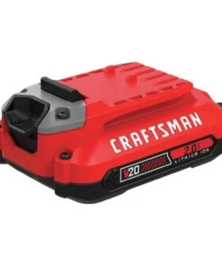 CRAFTSMAN Power Tool Batteries & Chargers V20 20-Volt Max 2 Amp-Hour Lithium Power Tool Battery -Craftsman Store 16461286