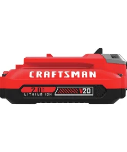 CRAFTSMAN Power Tool Batteries & Chargers V20 20-Volt Max 2 Amp-Hour Lithium Power Tool Battery -Craftsman Store 16461287