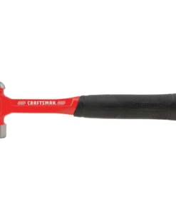CRAFTSMAN Hammers 8-oz Rounded Face Steel Head Steel Ball Peen Hammer