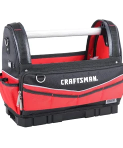 CRAFTSMAN Tool Bags Versastack Red and Black Polyester 17-in Tool Tote