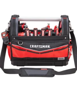 CRAFTSMAN Tool Bags Versastack Red and Black Polyester 17-in Tool Tote 14 CRAFTSMAN Tool Bags Versastack Red and Black Polyester 17-in Tool Tote -Craftsman Store 16493740