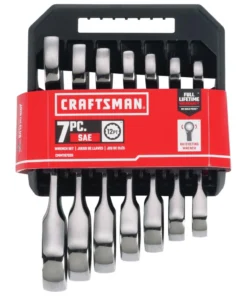 CRAFTSMAN Ratchet Wrenches & Sets 7-Piece Set 12-Point Standard (SAE) Ratchet Wrench Set -Craftsman Store 16501644