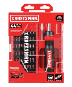 CRAFTSMAN Screwdrivers VERSASTACK 44-Piece Bi-material Handle Magnetic Ratcheting Set Multi-bit Screwdriver Set -Craftsman Store 16510405