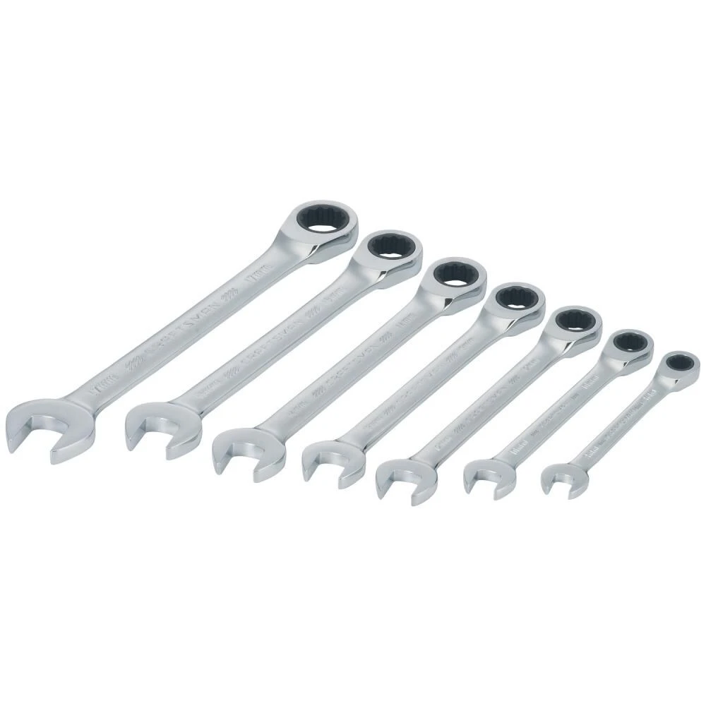 CRAFTSMAN Ratchet Wrenches & Sets 7-Piece Set 12-Point Metric Ratchet Wrench Set 2 CRAFTSMAN Ratchet Wrenches & Sets 7-Piece Set 12-Point Metric Ratchet Wrench Set - Image 2