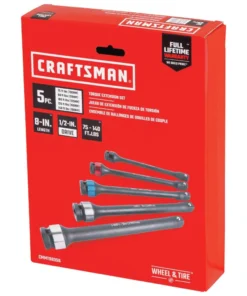 CRAFTSMAN Socket Extensions Automotive 5-piece Torque Extension Set 9 CRAFTSMAN Socket Extensions Automotive 5-piece Torque Extension Set -Craftsman Store 16646605