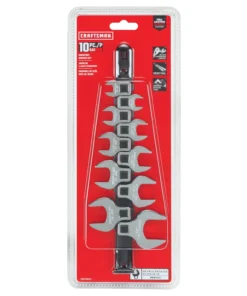 CRAFTSMAN Combination Wrenches & Sets 10-Piece Set 6-point Standard (SAE) Crowfoot Open End Wrench Set -Craftsman Store 16864100