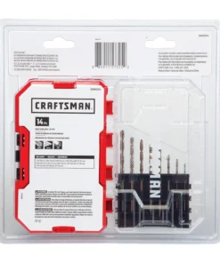 CRAFTSMAN Twist Drill Bits 14-Piece Assorted x Set Gold Ferrous Coated Hss Twist Drill Bit Set 19 CRAFTSMAN Twist Drill Bits 14-Piece Assorted x Set Gold Ferrous Coated Hss Twist Drill Bit Set -Craftsman Store 17585183
