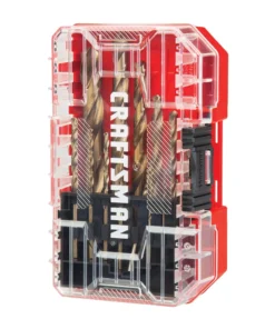CRAFTSMAN Twist Drill Bits 14-Piece Assorted x Set Gold Ferrous Coated Hss Twist Drill Bit Set 17 CRAFTSMAN Twist Drill Bits 14-Piece Assorted x Set Gold Ferrous Coated Hss Twist Drill Bit Set -Craftsman Store 17585187