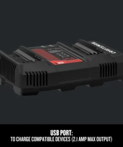 CRAFTSMAN Power Tool Batteries & Chargers 20-Volt Max Power Station -Craftsman Store 17585189