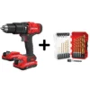 CRAFTSMAN Hammer Drills V20 1/2-in 20-volt Max Variable Speed Cordless Hammer Drill (2-Batteries Included)