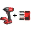 CRAFTSMAN Impact Drivers V20 20-volt Max Variable Speed Cordless Impact Driver (2-Batteries Included)