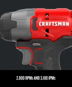 CRAFTSMAN Impact Drivers V20 20-volt Max Variable Speed Cordless Impact Driver (2-Batteries Included) 16 CRAFTSMAN Impact Drivers V20 20-volt Max Variable Speed Cordless Impact Driver (2-Batteries Included) -Craftsman Store 18115114