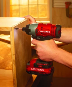 CRAFTSMAN Impact Drivers V20 20-volt Max Variable Speed Cordless Impact Driver (2-Batteries Included) 23 CRAFTSMAN Impact Drivers V20 20-volt Max Variable Speed Cordless Impact Driver (2-Batteries Included) -Craftsman Store 18115120