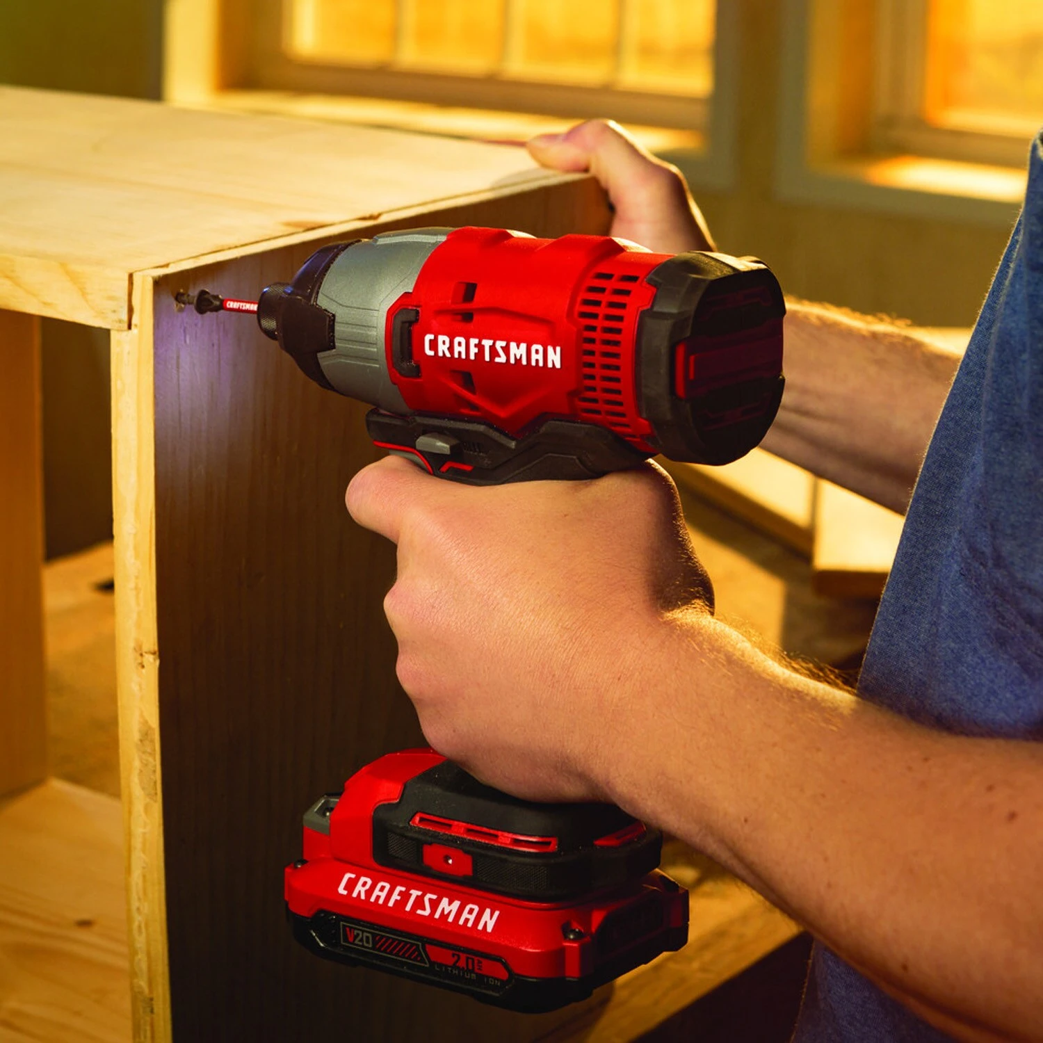 CRAFTSMAN Impact Drivers V20 20-volt Max Variable Speed Cordless Impact Driver (2-Batteries Included) 10 CRAFTSMAN Impact Drivers V20 20-volt Max Variable Speed Cordless Impact Driver (2-Batteries Included) - Image 10
