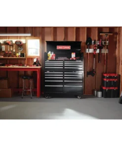 CRAFTSMAN Top Tool Chests 2000 Series 51.5-in W x 24.5-in H 8-Drawer Steel Tool Chest (Black) -Craftsman Store 18228747