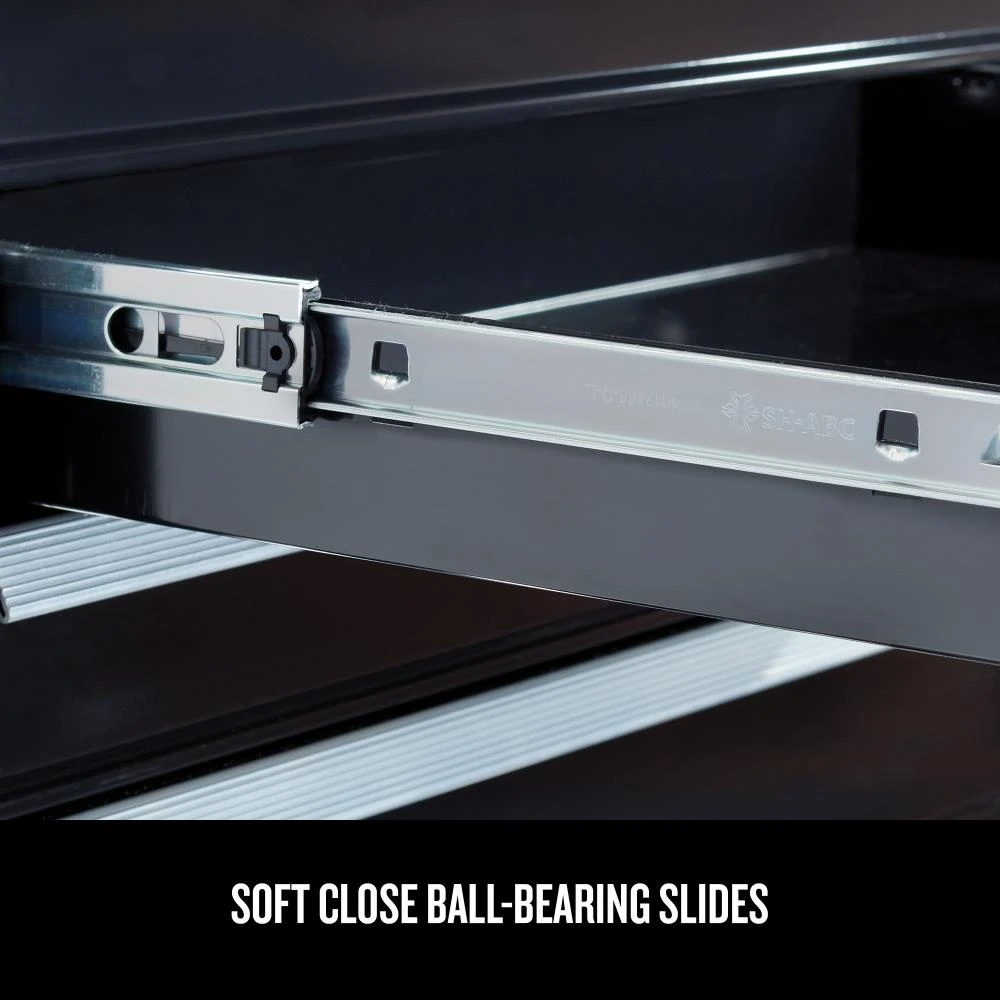 CRAFTSMAN Bottom Tool Cabinets 2000 Series 52-in W x 37.5-in H 10-Drawer Steel Rolling Tool Cabinet (Black) 5 CRAFTSMAN Bottom Tool Cabinets 2000 Series 52-in W x 37.5-in H 10-Drawer Steel Rolling Tool Cabinet (Black) - Image 5