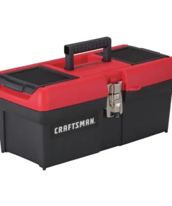 CRAFTSMAN Portable Tool Boxes Diy﻿ 16-in Red Plastic Lockable Tool Box -Craftsman Store 40774657