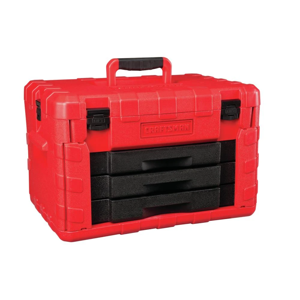 CRAFTSMAN Mechanics Tool Sets 232-Piece Standard (SAE) and Metric Combination Polished Chrome Mechanics Tool Set (1/4-in; 3/8-in) 5 CRAFTSMAN Mechanics Tool Sets 232-Piece Standard (SAE) and Metric Combination Polished Chrome Mechanics Tool Set (1/4-in; 3/8-in) - Image 5