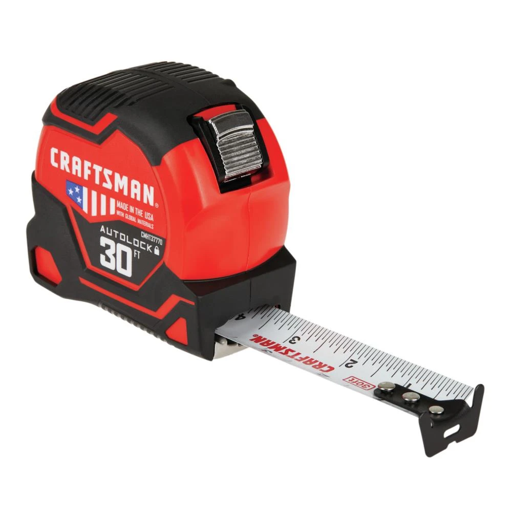 CRAFTSMAN Tape Measures AUTOLOCK 30-ft Tape Measure 7 CRAFTSMAN Tape Measures AUTOLOCK 30-ft Tape Measure - Image 7