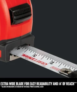 CRAFTSMAN Tape Measures PROREACH 25-ft Magnetic Tape Measure -Craftsman Store 40988369