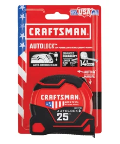 CRAFTSMAN Tape Measures AUTOLOCK 25-ft Tape Measure -Craftsman Store 40988485