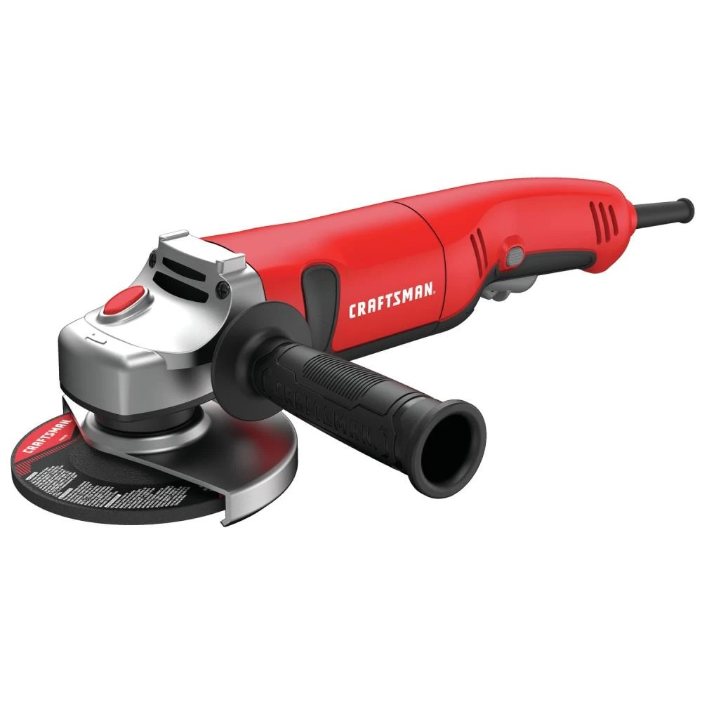 CRAFTSMAN Angle Grinders 4.5-in 7.5 Amps Trigger Switch Corded Angle Grinder 3 CRAFTSMAN Angle Grinders 4.5-in 7.5 Amps Trigger Switch Corded Angle Grinder - Image 3