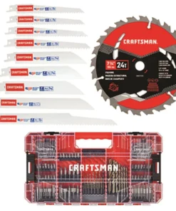CRAFTSMAN Screwdriver Bits Screwdriver Bit Set Drill/Driver (150-Piece)