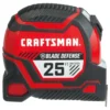 CRAFTSMAN Tape Measures Craftsman Pro Reach Plus Blade Defense 25-ft Tape Measure