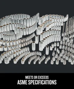 CRAFTSMAN Mechanics Tool Sets 299-Piece Standard (SAE) Polished Chrome Mechanics Tool Set -Craftsman Store 43123070