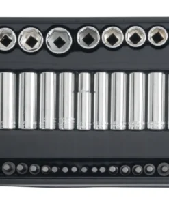 CRAFTSMAN Mechanics Tool Sets 224-Piece Standard (SAE) and Metric Combination Polished Chrome Mechanics Tool Set (1/4-in; 3/8-in) 9 CRAFTSMAN Mechanics Tool Sets 224-Piece Standard (SAE) and Metric Combination Polished Chrome Mechanics Tool Set (1/4-in; 3/8-in) -Craftsman Store 43185225