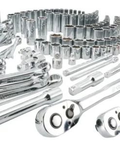 CRAFTSMAN Mechanics Tool Sets 308-Piece Standard (SAE) and Metric Combination Polished Chrome Mechanics Tool Set (1/4-in; 3/8-in)
