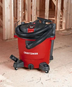 CRAFTSMAN Shop Vacuums 12-Gallon Corded Portable Wet/Dry Shop Vacuum -Craftsman Store 43444491 scaled