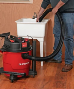 CRAFTSMAN Shop Vacuums 12-Gallon Corded Portable Wet/Dry Shop Vacuum -Craftsman Store 43444492 scaled