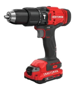 CRAFTSMAN Hammer Drills V20 1/2-in 20-Volt Max Variable Speed Cordless Hammer Drill (1-Battery Included)