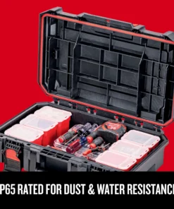 CRAFTSMAN Portable Tool Boxes TradeStack System Tower 22-in Black Plastic Wheels Lockable Tool Box -Craftsman Store 43569044