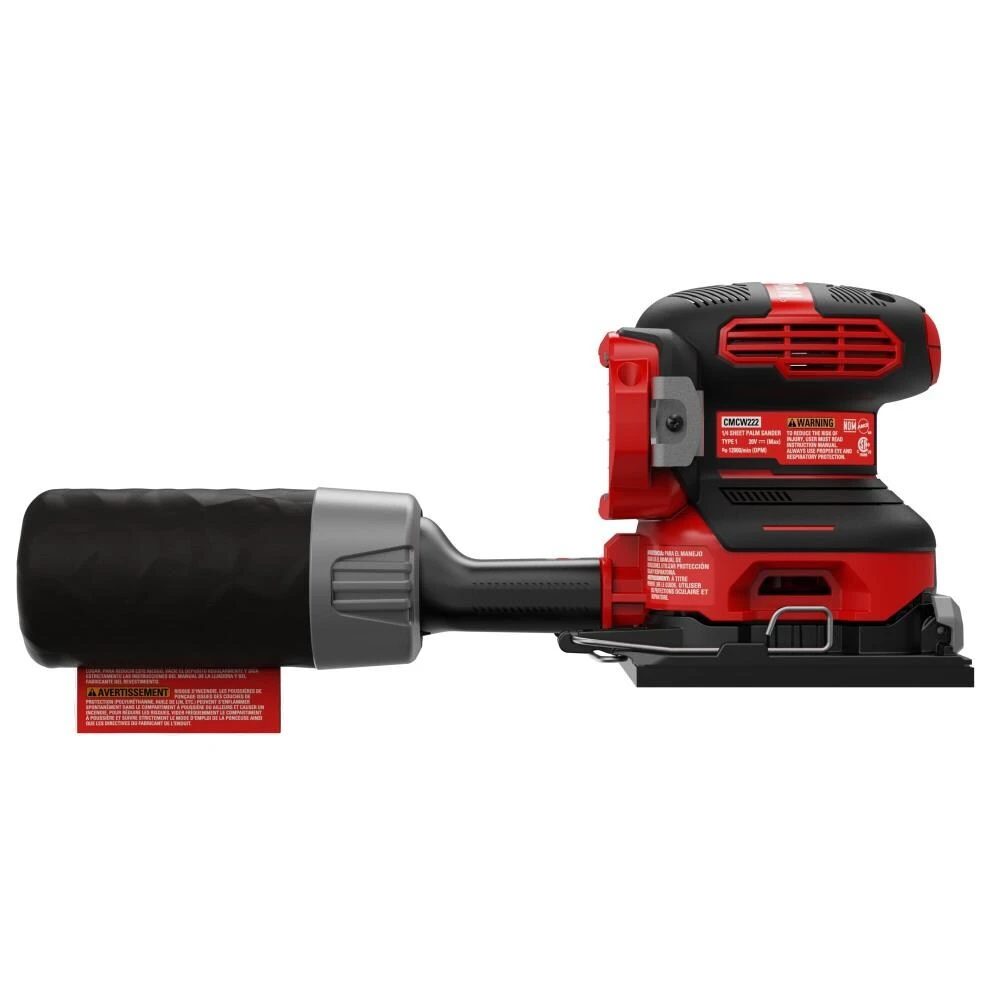 CRAFTSMAN Power Sanders 20-Volt Cordless Sheet Sander with Dust Management 4 CRAFTSMAN Power Sanders 20-Volt Cordless Sheet Sander with Dust Management - Image 4
