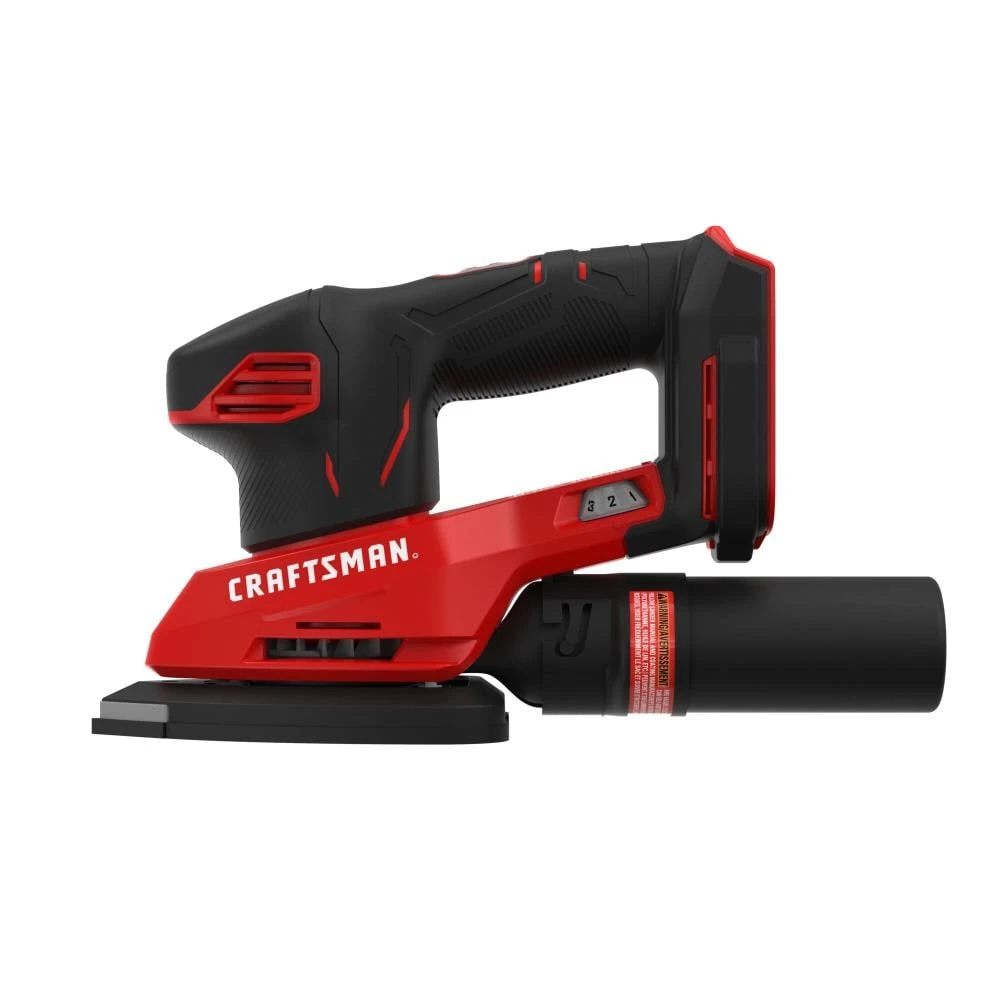CRAFTSMAN Power Sanders 20-Volt Cordless Detail Sander with Dust Management 1 CRAFTSMAN Power Sanders 20-Volt Cordless Detail Sander with Dust Management