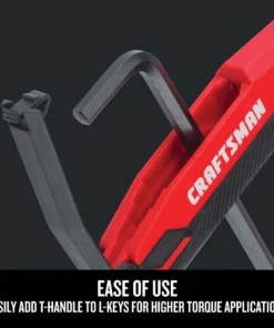 CRAFTSMAN Hex Keys & Torx Keys 100-key Standard (Sae) and Metric Combination Hex Key Set -Craftsman Store 44102400