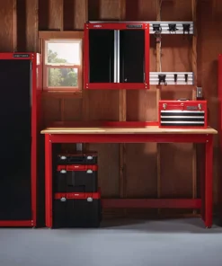 CRAFTSMAN Garage Cabinets 2000 32-in W x 74-in H x 18-in D Steel Freestanding Garage Cabinet -Craftsman Store 44327770 scaled