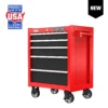 CRAFTSMAN Bottom Tool Cabinets 2000 Series 26.5-in W x 34-in H 5-Drawer Steel Rolling Tool Cabinet (Red)