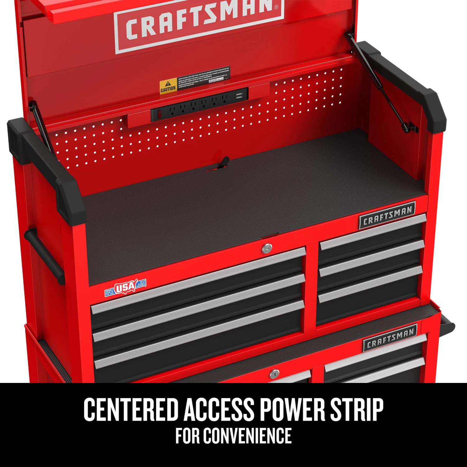 CRAFTSMAN Top Tool Chests 2000 Series 41-In 6-Drawer Chest - Red 2 CRAFTSMAN Top Tool Chests 2000 Series 41-In 6-Drawer Chest - Red - Image 2
