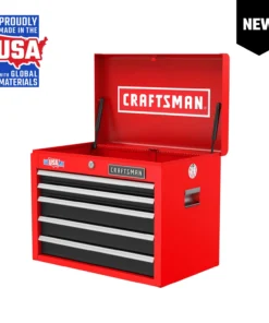 CRAFTSMAN Top Tool Chests 2000 Series 26-In 5-Drawer Chest - Red