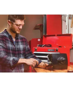 CRAFTSMAN Portable Tool Boxes Portable 20.5-in Ball-bearing 3-Drawer Red Steel Lockable Tool Box -Craftsman Store 44397013