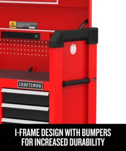 CRAFTSMAN Top Tool Chests 2000 Series 41-In 6-Drawer Chest - Red 13 CRAFTSMAN Top Tool Chests 2000 Series 41-In 6-Drawer Chest - Red -Craftsman Store 44401265