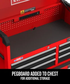 CRAFTSMAN Top Tool Chests 2000 Series 41-In 6-Drawer Chest - Red 11 CRAFTSMAN Top Tool Chests 2000 Series 41-In 6-Drawer Chest - Red -Craftsman Store 44401321